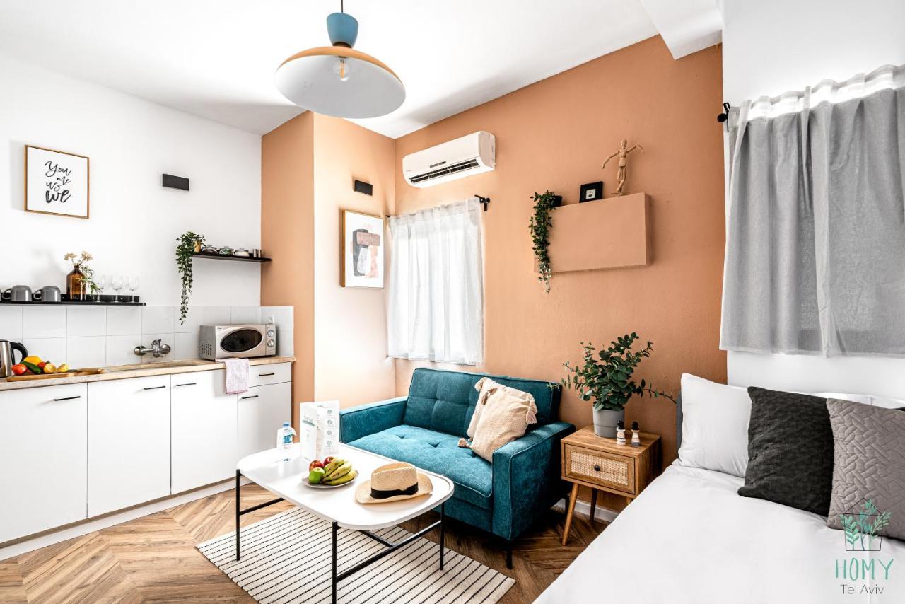 Stylish Studio Apartments On Dizengoff By Homy Tel Aviv Exterior photo